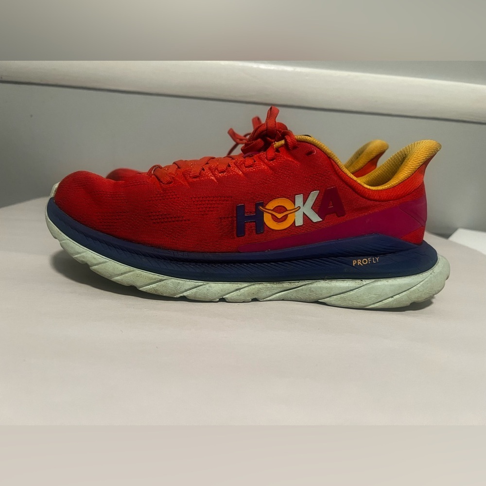 Hoka  for  women’s Vibrant orange  Athletic Shoes size  10B